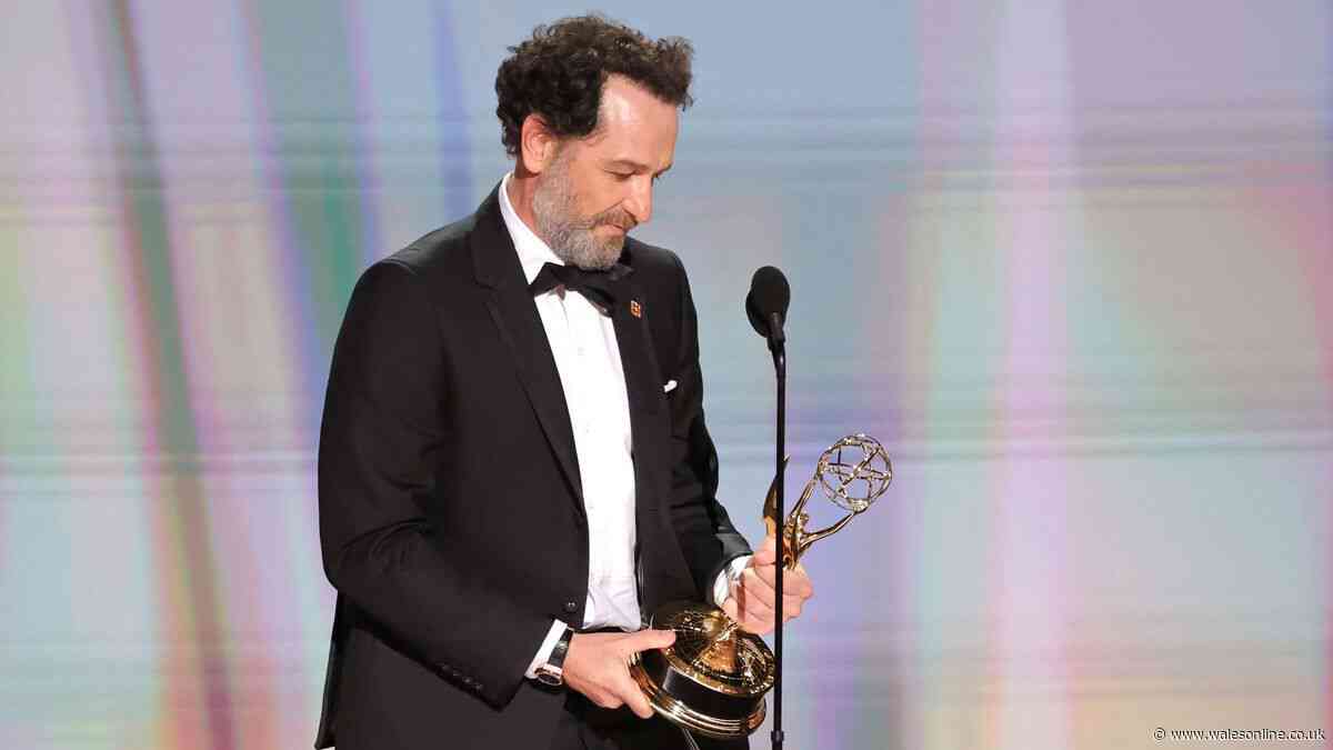 Matthew Rhys says 'it's going to be a rough week' for his partner after bet revealed