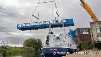 Twenty-tonne bridge returns to Beverley after £1m improvement scheme