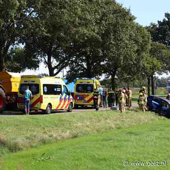 112 Nieuws: gewonde bij ongeval met vrachtwagen op N35 bij Haarle