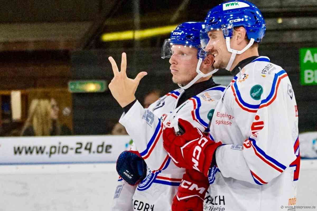 Eishockey-Wölfe aus dem Erzgebirge in Spiellaune – und mit viertem Neuzugang