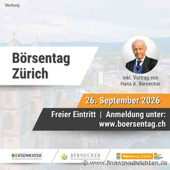 Werbung - Vortrag von Hans A. Bernecker auf dem Börsentag in Zürich