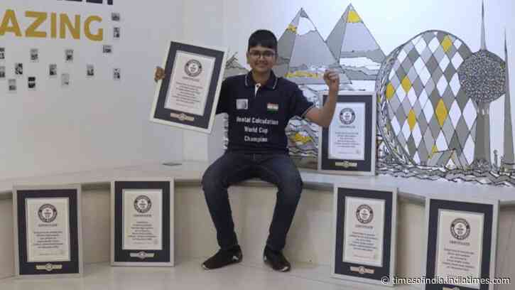 Meet Aaryan Shukla, 16, No.1 human calculator with 9 Guinness Records: “We are a normal family”