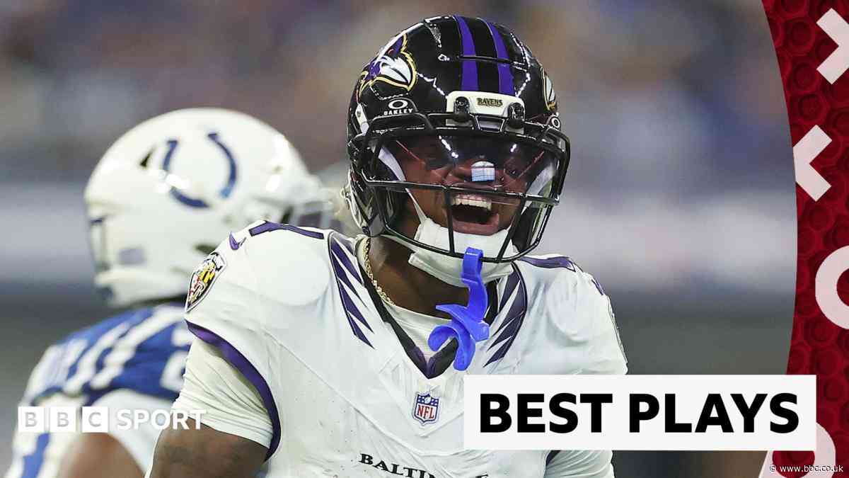Diving catches and a 60-yard touchdown - best plays of NFL week one