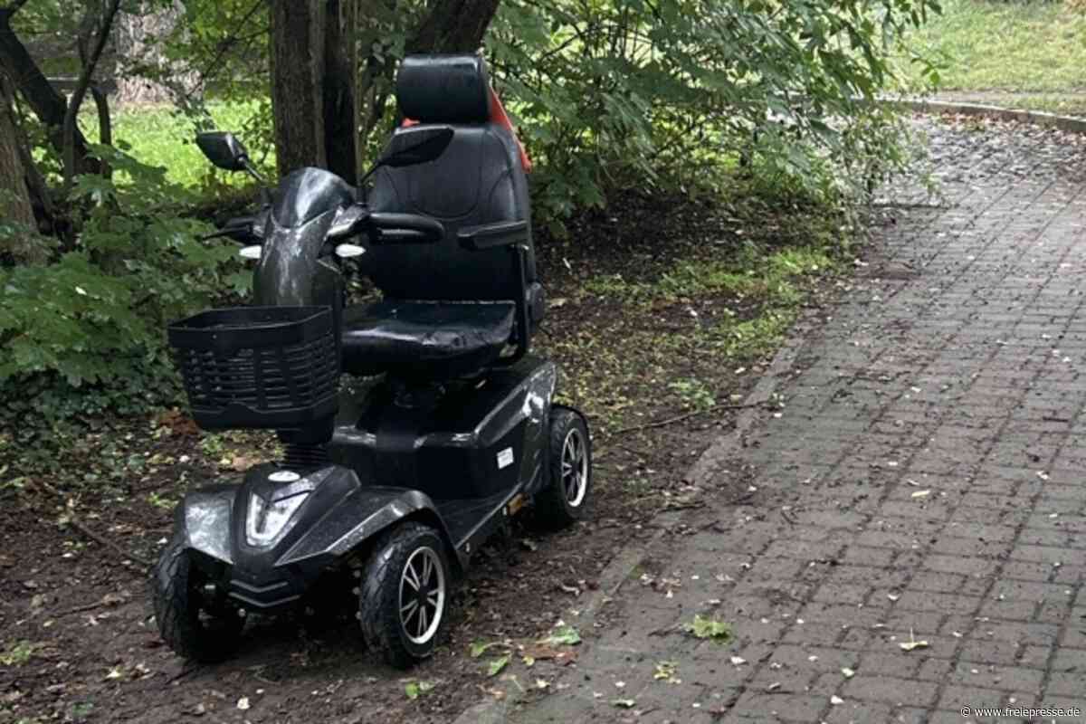 Herrenloser Elektro-Fahrstuhl in Zwickau: Polizei ist Besitzer auf der Spur