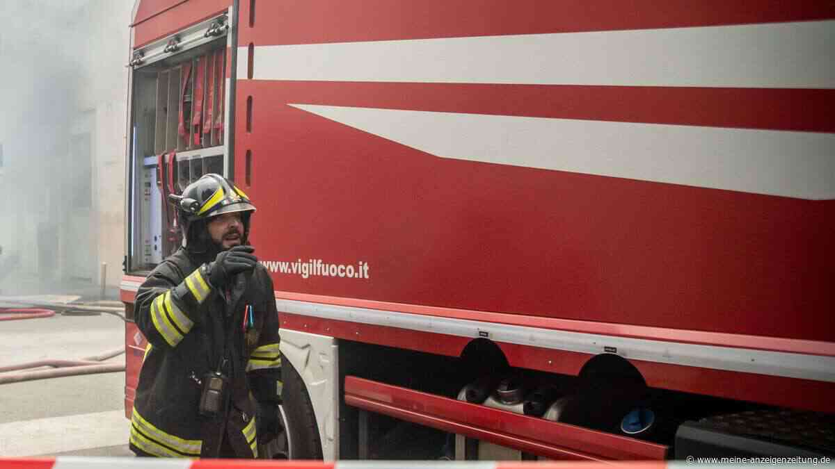 Giftige Wolke in Italien: Bürgermeister schließt Schulen und sperrt Parks nach Chemiebrand