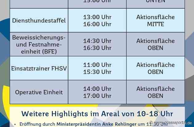 POL-SL: Tag der Polizei 2026 in Kirkel / Polizei Saarland ermöglicht Blick hinter die Kulissen