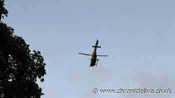 Boy, 15, falls 25ft from swing as air ambulance and rescue teams deployed
