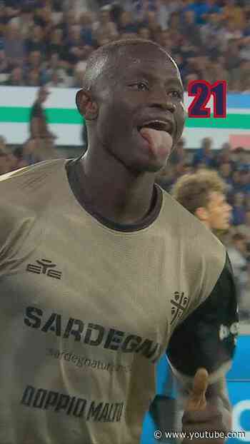 La rete annullata a Mendy in Atalanta-Cagliari 🤯 #cagliari #seriea #calcioitaliano