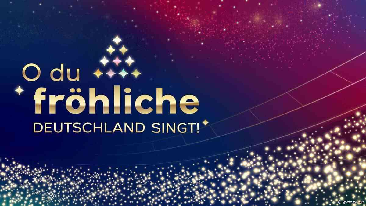 Weihnachtsshow „O du fröhliche“: ARD plant „größtes Weihnachtssingen aller Zeiten“