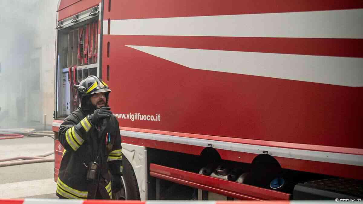 Giftige Wolke in Italien: Bürgermeister schließt Schulen und sperrt Parks nach Chemiebrand