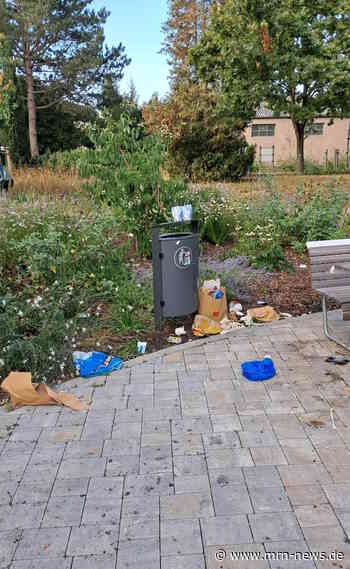 Rhein-Pfalz-Kreis – Müll und Sachbeschädigung im Stadtpark Schifferstadt