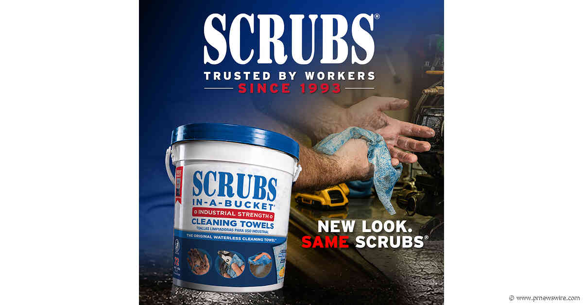 Trusted by Workers Since 1993, SCRUBS® Brings The Original Waterless Cleaning Towel™ to Today's Industrial Buyers