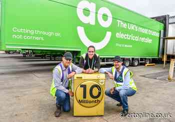 AO recycles its 10 MILLIONTH appliance