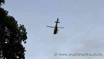 Teenager plunges 25ft after falling off swing as air ambulance scrambled