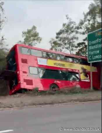 London travel news LIVE: Double-decker bus crashes on A40 causing serious congestion