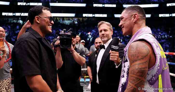 Former cruiserweight champion Tony Bellew predicts David Benavidez vs Jai Opetaia: “He can match his relentlessness”