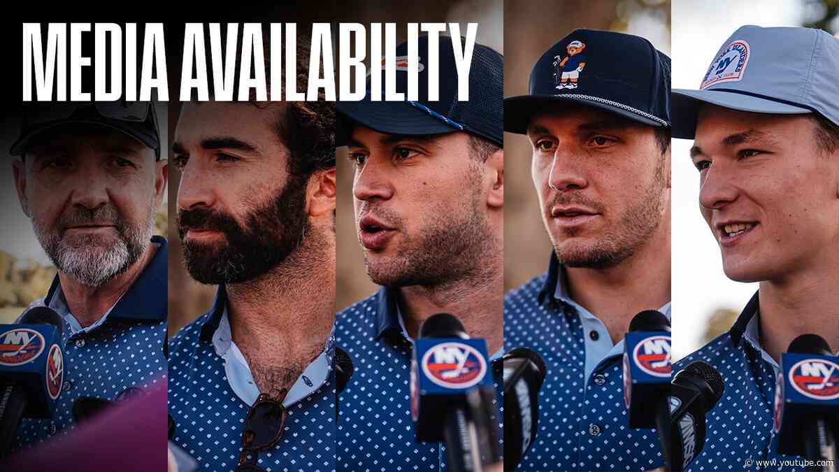 Islanders Media Availability | Islanders Children's Golf Outing