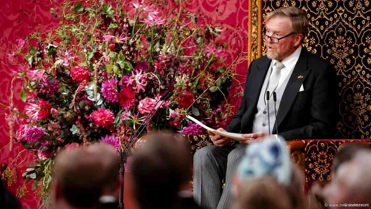 Koning in troonrede: 'Oplossen van problemen kost tijd, niet alles kan tegelijk'
