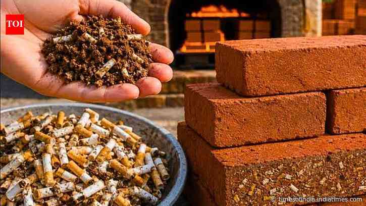 RMIT researchers turn cigarette butts into bricks, reducing firing energy use by 10%