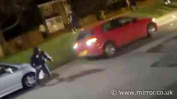 Drunk woman who almost crushed man's head after flipping car outside pub is spared jail