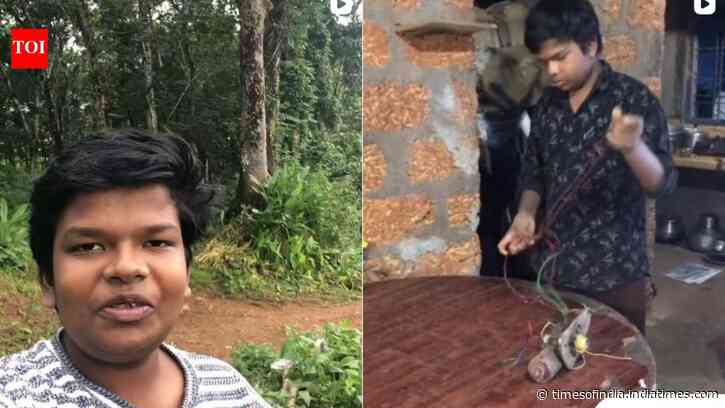 Meet Levin Paulose: The 12-year-old Kerala schoolboy who builds DIY robots