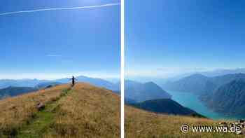 Frisch verliebt an Urlauber-Perle: Weltstar mit neuem Partner beim Wandern