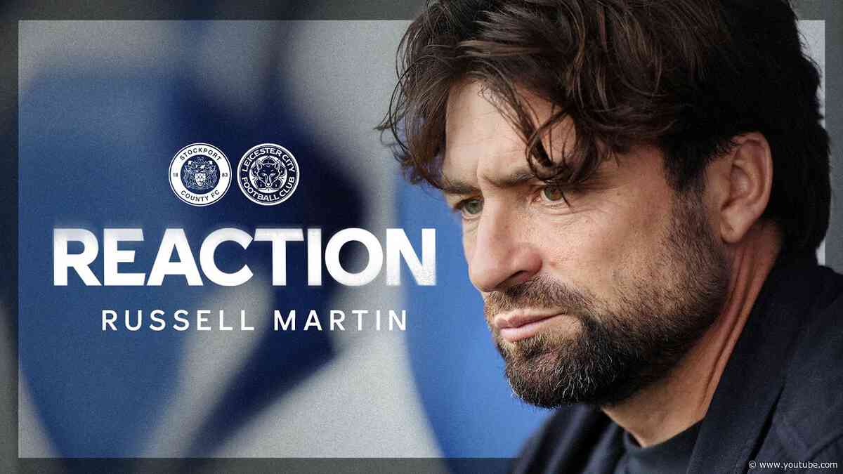 'I Am Really Proud Of The Players' | Martin On Stockport Victory