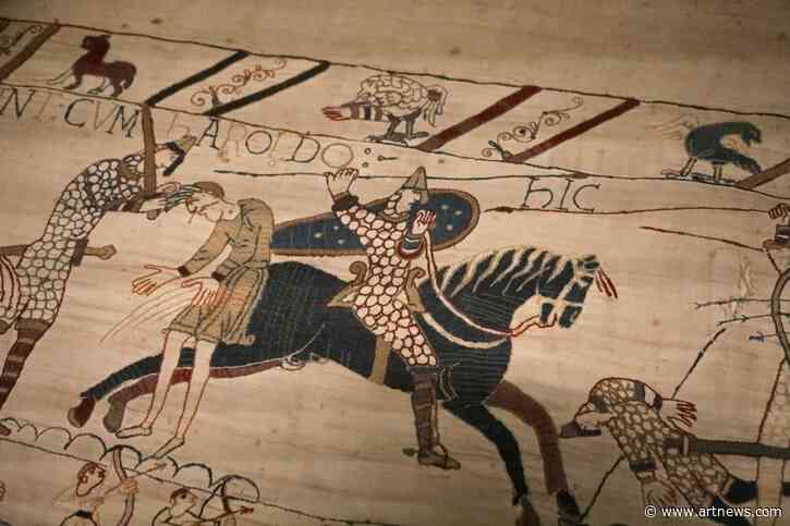 British Museum U-turns on Photography of Bayeux Tapestry, While Conservators Discover Two New Small Breaks After Arrival in UK
