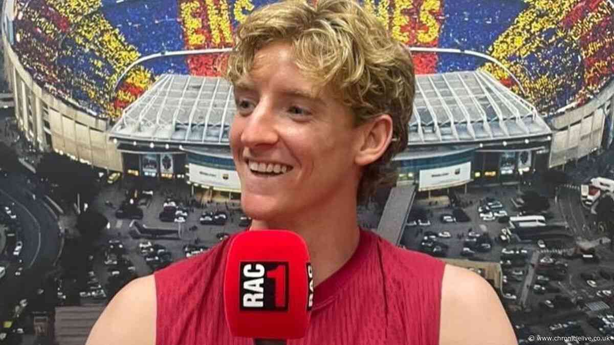 Anthony Gordon reveals details of Newcastle exit and phone call that sealed Barcelona transfer