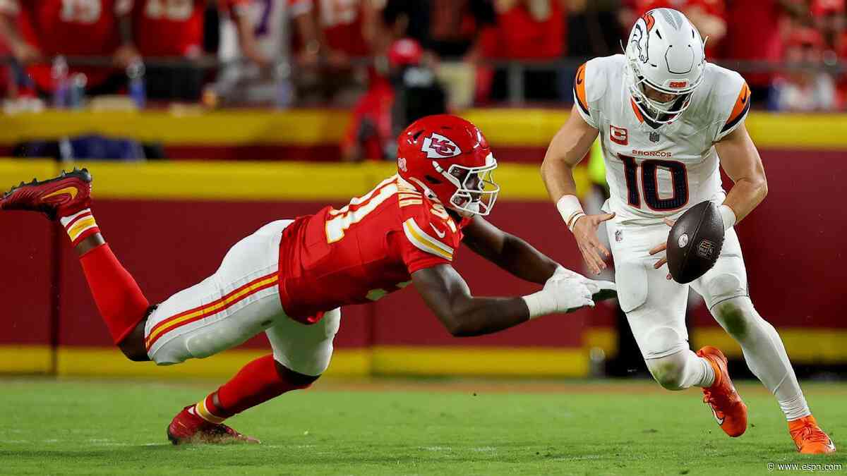 Nix, Broncos receive 'nasty wake-up call' in loss to Chiefs
