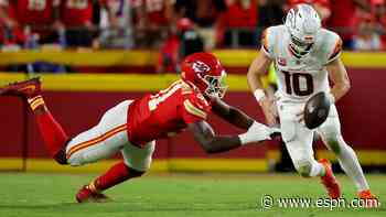 Nix, Broncos receive 'nasty wake-up call' in loss to Chiefs
