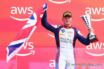 F1: Audi youngster Slater heading to F2 in 2027