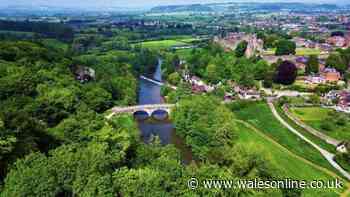 Pretty market town with the UK’s best food is just miles from the Welsh border