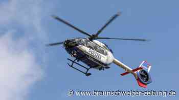 13 Polizei-Hubschrauber aus ganz Deutschland landen in Gifhorn