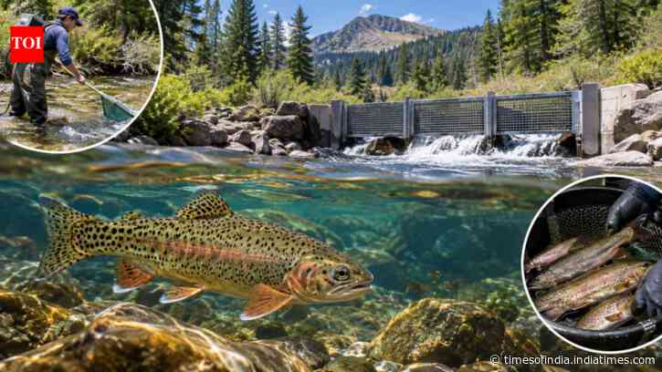 Arizona’s Apache trout neared extinction; after recovery, a new barrier protects 22 miles of habitat