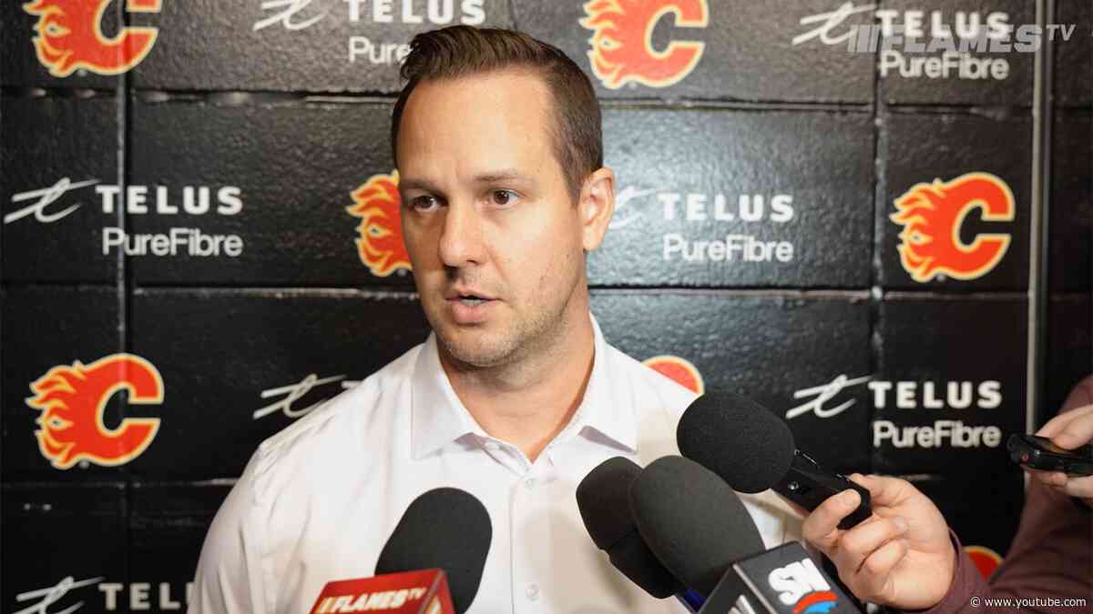 Post-Game - Brett Sutter | Flames Next Gen Showcase