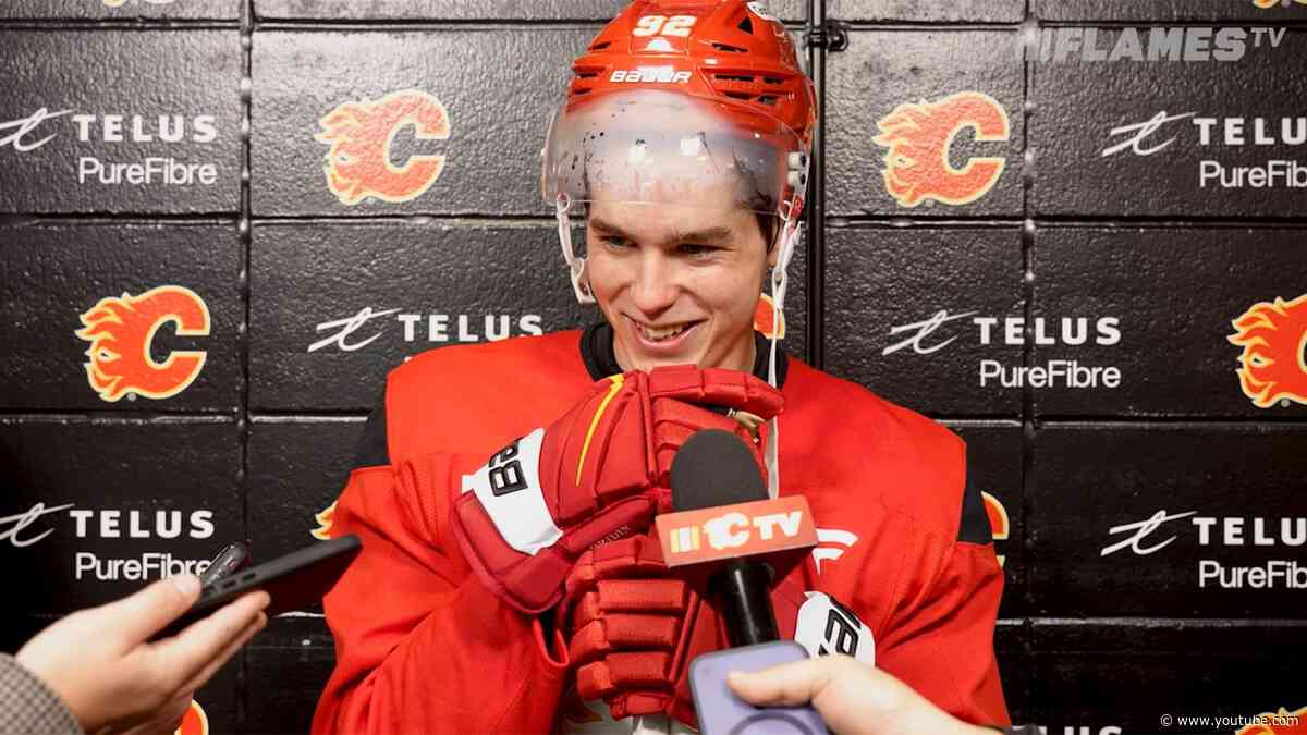 Practice Day - Matvei Gridin | Flames Prospect Camp