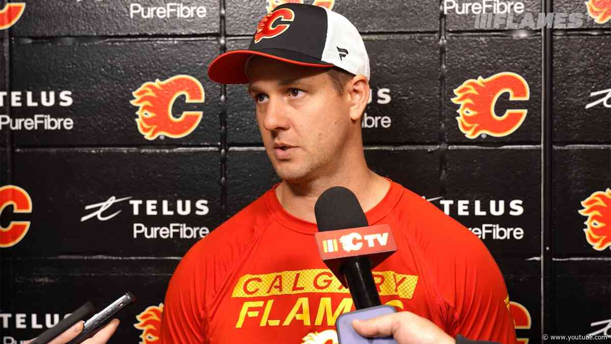 Practice Day - Brett Sutter | Flames Prospect Camp