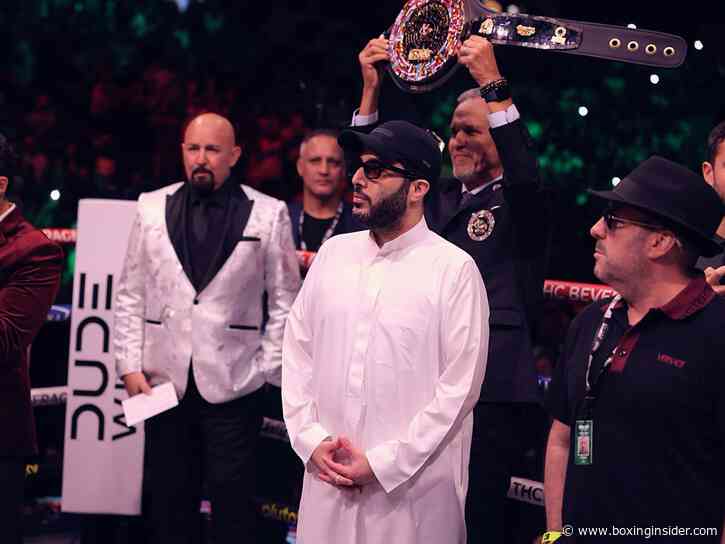 Turki Alalshikh Reveals His Seven-Fight Wishlist. How Many Actually Get Made?