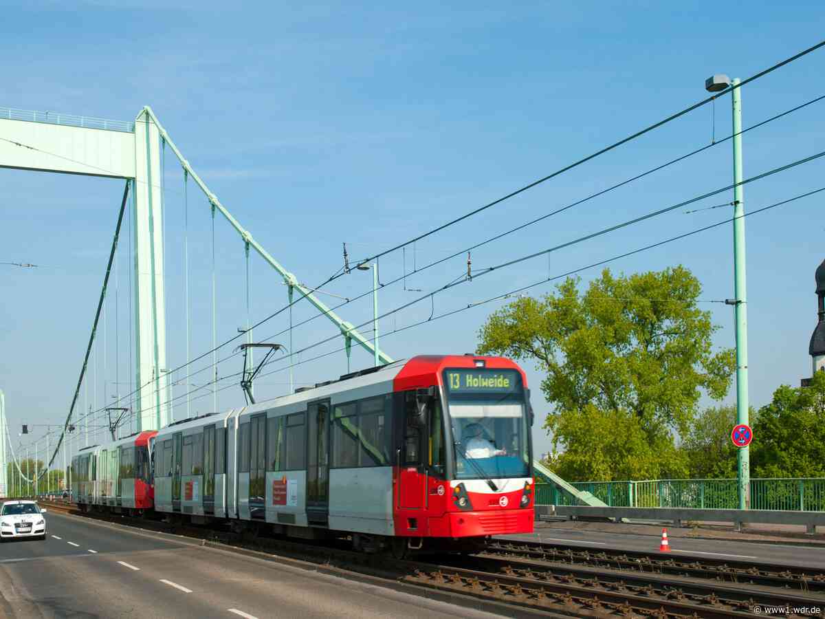 Wochenlange Einschränkungen bei KVB-Linie 13