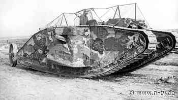 Premiere an der Somme 1916: Sie sollten die Front knacken - am Ende waren alle Tanks außer Gefecht
