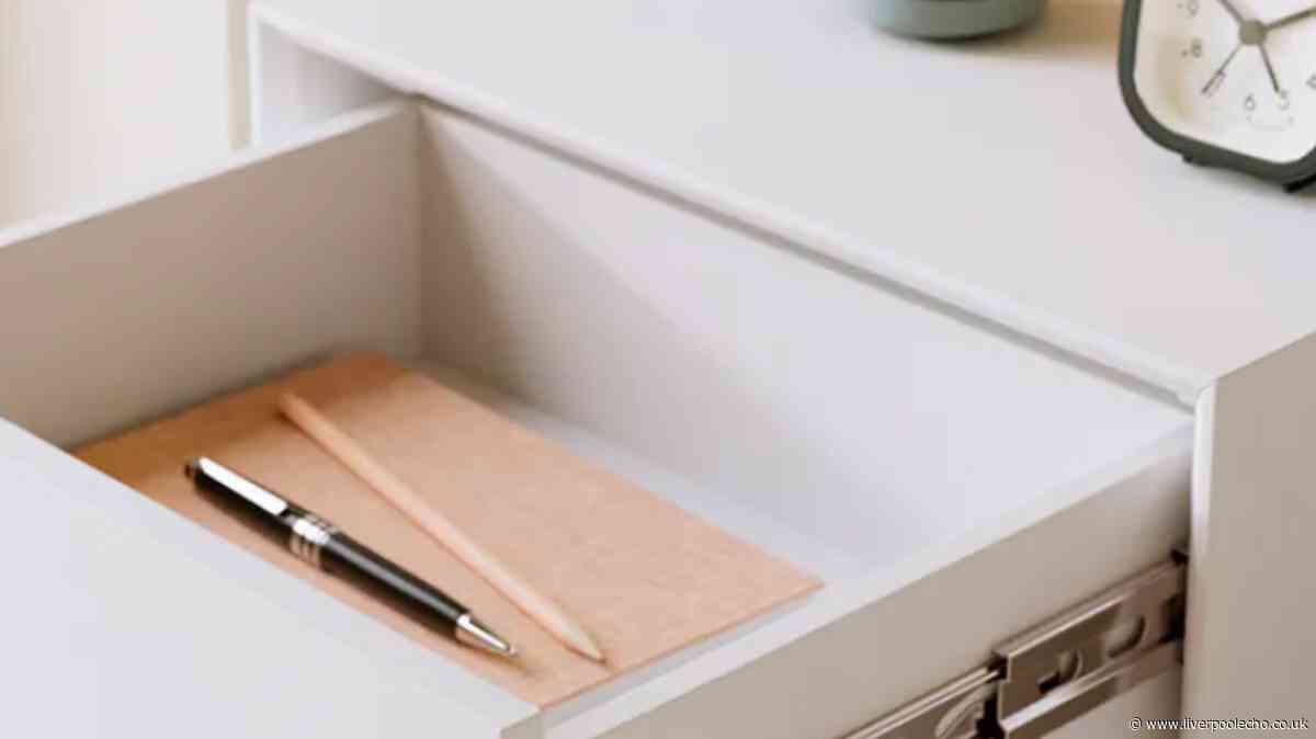 Dunelm reduces 'solid' Scandi-style bedside table to half price
