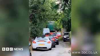 'Chaos' as roadworks traffic cuts through hamlet