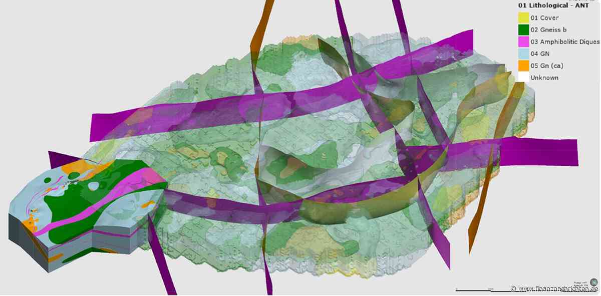 Gold & Silberprojekt: 3D-Modell zeigt neue Ziele