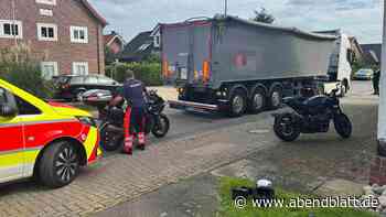 Lkw setzt zurück und erfasst Motorradfahrerinnen – Notarzteinsatz im Alten Land