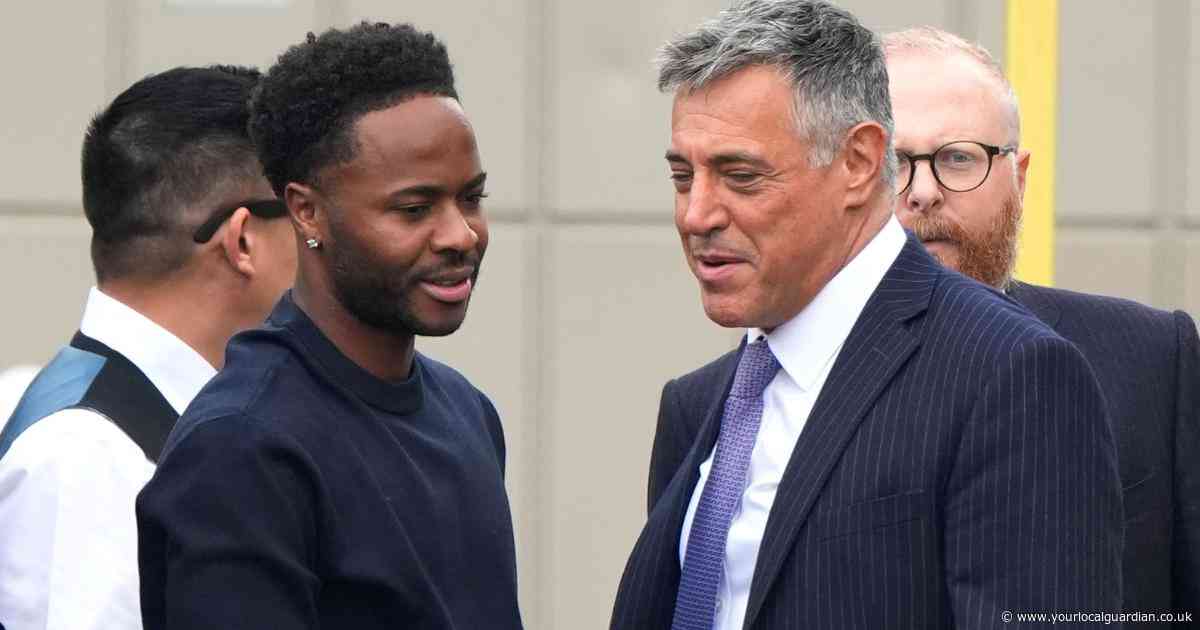 Ex-England and Premier League star Raheem Sterling admits to dangerous driving