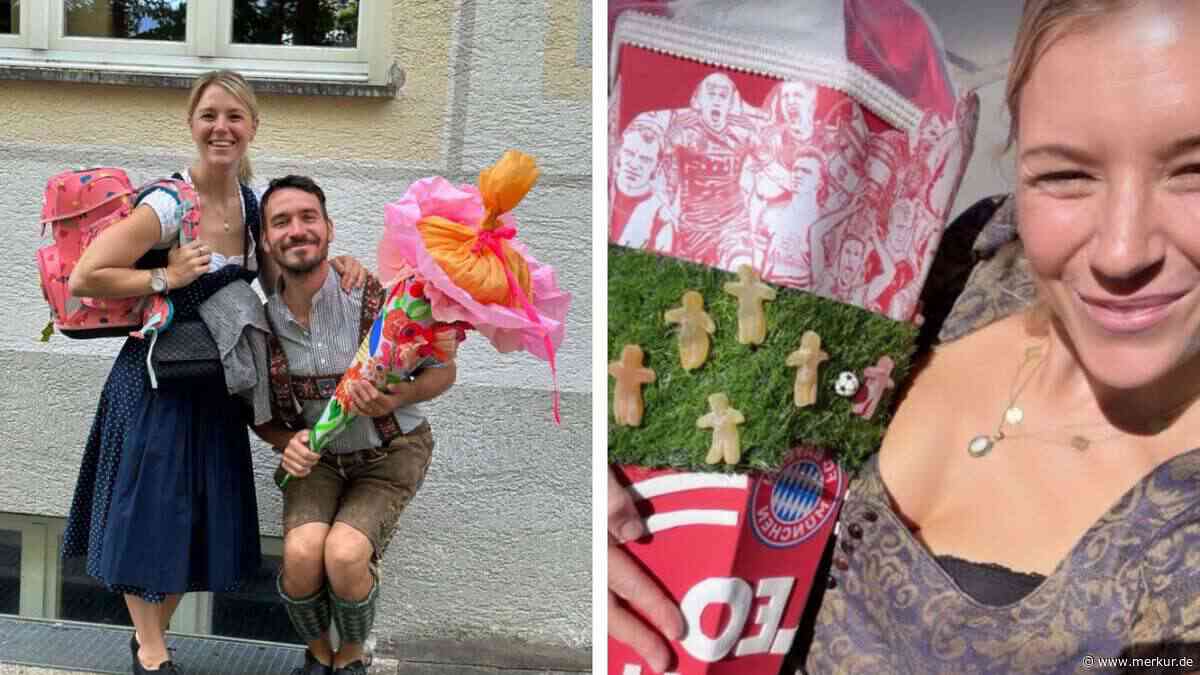 Miriam Neureuther jubelt über Einschulung von Sohn – und frotzelt Richtung Ehemann Felix
