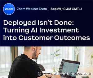 Deployed Isn’t Done: Turning AI Investment into Customer Outcomes – Webinar