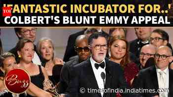 Stephen Colbert Turns Emmy Triumph Into A JOB FAIR For His Out-Of-Work Staff