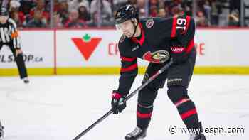 Batherson signs 8-year, $86 million extension with Senators
